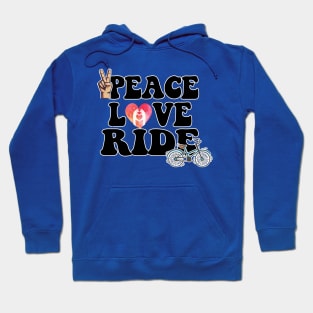 Peace Love Ride Hoodie